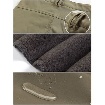 Pantalones de camuflaje tácticos de carcasa suave pantalones milit 
