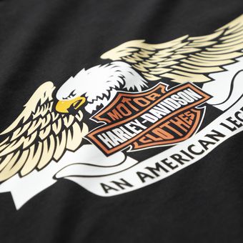 Harley Davidson Camiseta Motor Clothes An American Legend 