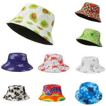 algodón Unisex sombreros de cubo protector solar de verano 
