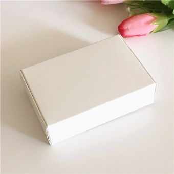 embalaje de regalo p Caja de embalaje de papel Kraft de dos tamaños 
