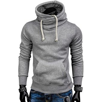 sudaderas con cuello alto para hombre