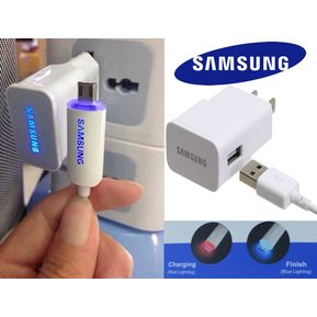 Cargador Cable Samsung Con Luz Led Original