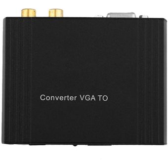 1080P HDMI-Compatible con VGA R  L Adaptador Convertidor de Audio Adaptador HDCP 