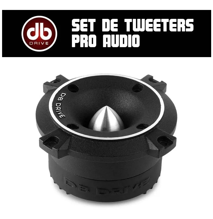Set De Tweeters Pro Audio Db Drive P7tw 3d Alto Desempeño