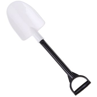 50 Uds cuchara de plástico desechable Mini pala en maceta cuchara d 