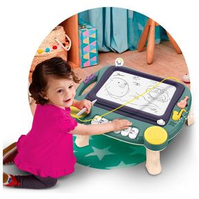 Mesa de dibujo proyector infantil didáctico tablero juguete th6688 GENERICO