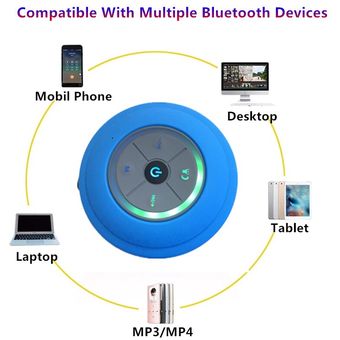 Nueve altavoces inalámbricos mini Bluetooth a prueba de agua fáciles de transportar 