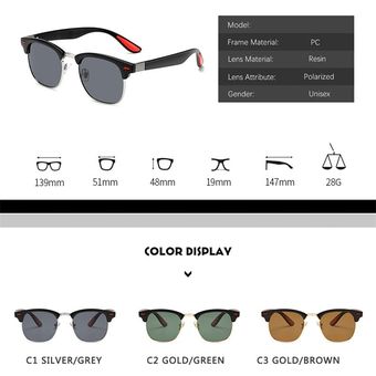 Djxfzlo Designer Polarized Sunglasses Men Women Driving Sun 