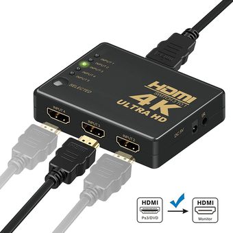 Switch HDMI 5 puertos