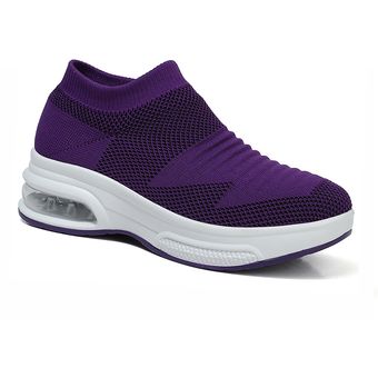 Zapatos Mujer Tenis Púrpura 
