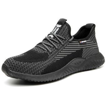 Zapatos de Seguridad para Hombre Mujer Ligero Calzado de Seguridad con Punta de Acero,Cómodo Transpirable y Antideslizante Zapatos de Trabajo Industriales