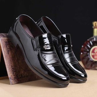 Zapatos formales de cuero para hombre calzado de vestir Oxford-Marrón 