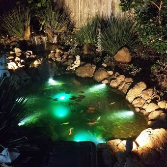 Otdoor Solar impermeable bajo el agua luces jardín patio,césped paisaj 