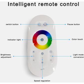 Lámpara de pie LED RGB Cambio de lámpara de iluminación regulable con control remoto 