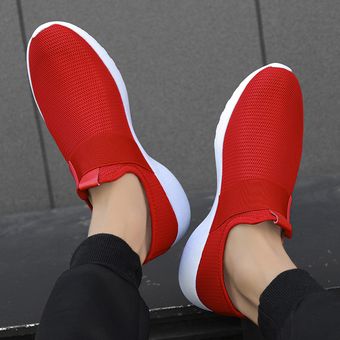 Zapatillas deportivas de gran tamaño para hombre rojo 