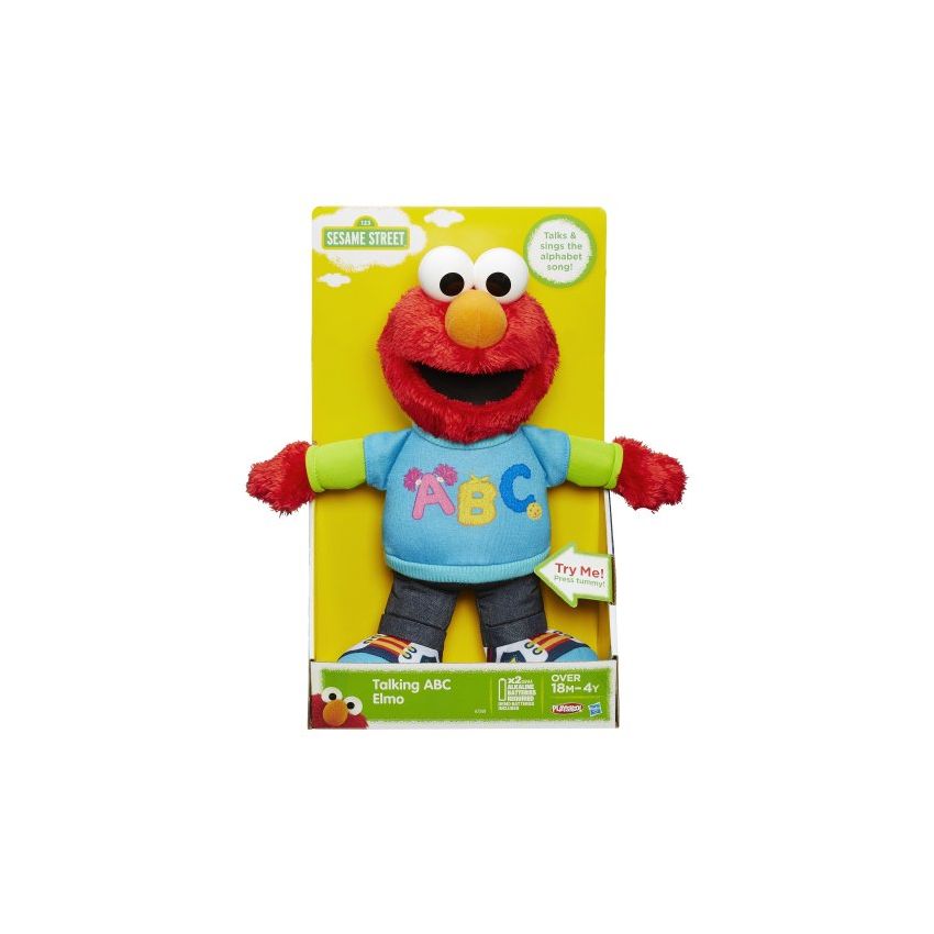 sesame street talking abc elmo figure