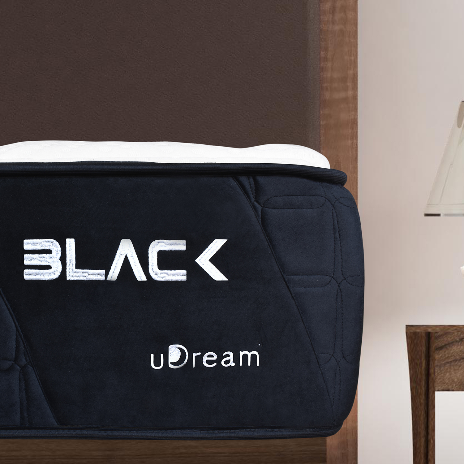 Colchón en caja uDream modelo Black Individual con Memory Foam