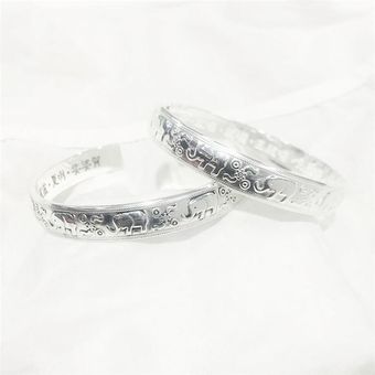 La Única Memoria Del Arte Retro Thai Silver Elephant Sutra 