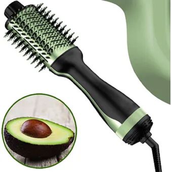 Cepillo Secador Aguacate Pelo 3en1 3Temp 3Vel Cabello Forma