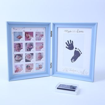 Los recién nacidos a 12 meses de marco de foto de bebé de 1 año recu 