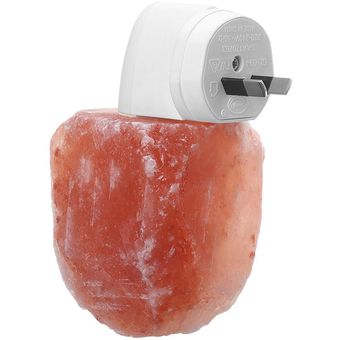 Reino Unido, AU plug - rojo Lámpara de sal del Himalaya Rosa purificador Noche de los Cristales de luz natural de la roca lámpara de pared de la decoración del hogar 110V enchufe de EE.UU. 220 