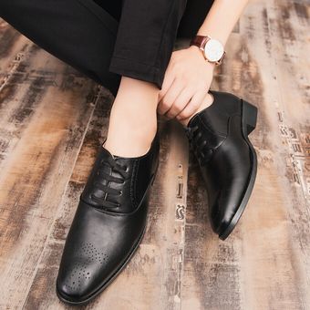 Brock Zapatos Formales Para Hombre Talla Grande 48 Zapatos De Vestir De Negocios Calzado De Fiesta Negro 