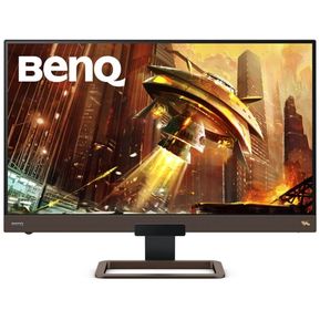 Monitor Benq para Gaming EX2780Q 27 Pulg 144Hz QHD (2560x1440) Gris Metalico