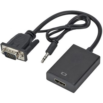 Adaptador Vga A Hdmi Vga, Convertidor Vga A Doble Vga Hdmi