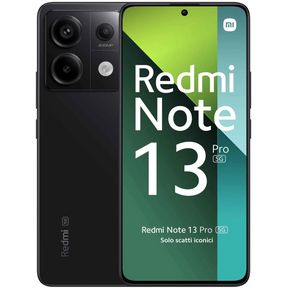 Celular Xiaomi Redmi Note 13 Pro Negro 5G 256 Gb 8 Ram / 5100 mAh