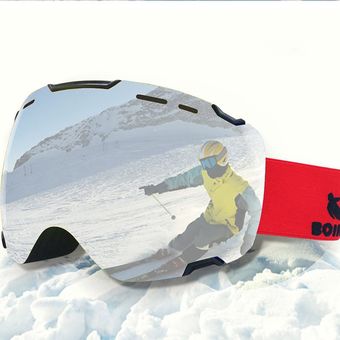 BH511 Anti-niebla espejo Snowboard Snowboard Snow Gafas para hombres mujeres jóvenes 