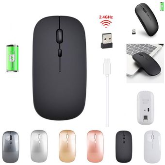 M802.4G ratón inalámbrico carga el silencio del mouse 