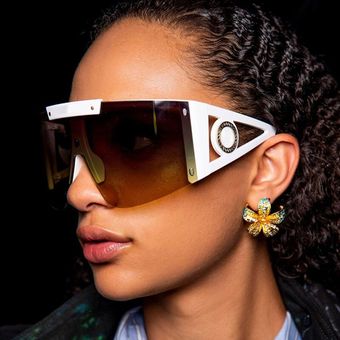 Gafas De Sol Grandes Uv400 Para Hombre Y Mujer Protección Contra sunglasses 
