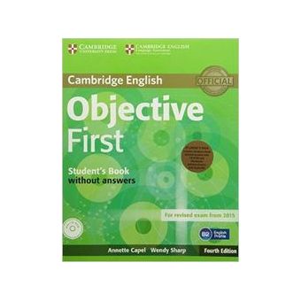 Objective first pack St-key+cdrom+audio cd 4ªed CAMBRIDGE VV.AA 