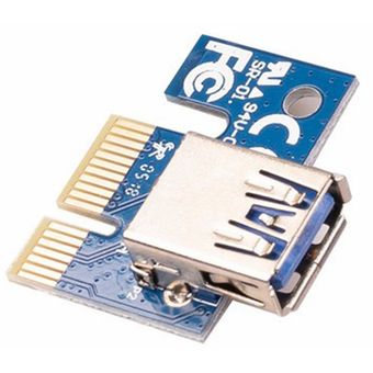 Cable de extensión de la tarjeta de 4 pines cable de extensión Minería PCIE 1X a 16X Gráficos 