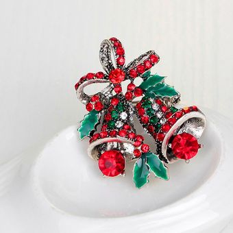 Al063-bchristmas Bell Broche Sronco y Colorido al063-b Al063-bchristmas Bell Broche Sronco y Colorido al063-b