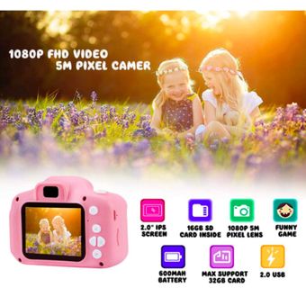 Comprar Cámara Digital Para Niños K1 - En azul - 1080p