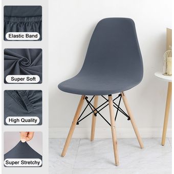 #24 tela estampada Shell cubierta elástica para silla corto cubiertas de la silla trasera fundas de asiento para Bar Hotel Fiesta en casa de banquetes 