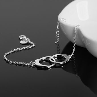 Cadena De Pulsera Aglover 925 Plata Esterlina De 8 Pulgadas 