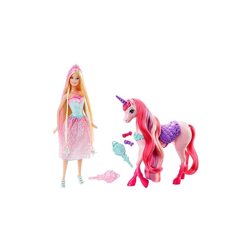 barbie unicornio brillante