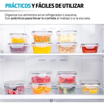 Organizadores para Refrigerador Redlemon Alacena y Cocina 6 Piezas