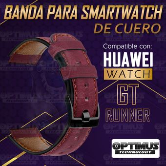 Correa cuero discount huawei watch gt