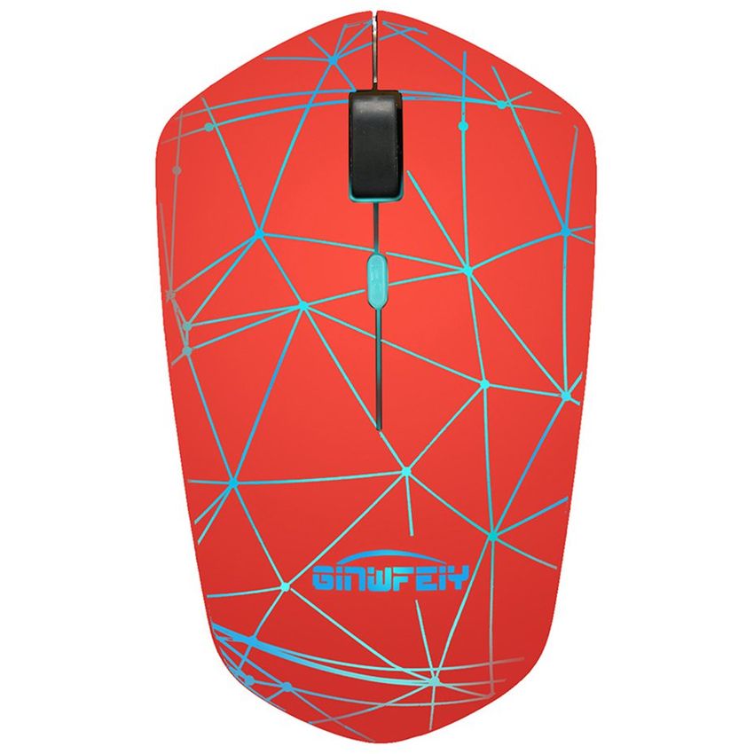 Ordenador de carga inalámbrica Mouse 2.4G Colorful Light Mouse