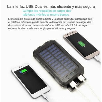 veneno Cantidad de dinero deberes Cargador Solar De Batería Para Celular Con Brújula y Luz | Linio México -  GE598HL0DFDYBLMX