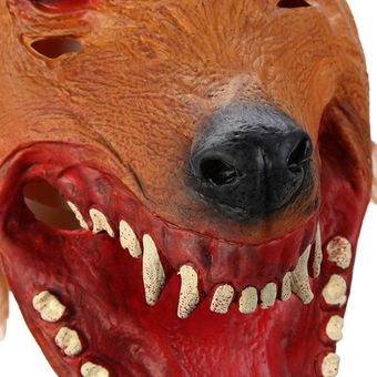 Máscara de lobo espeluznante de 1 pieza para Halloween Horror Devil Da 