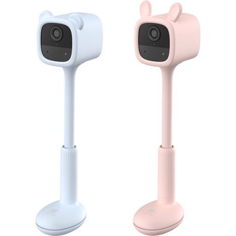 Cámara - Monitor Vigila bebés con Batería - Colores rosa y azul 