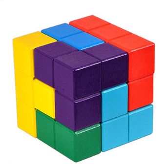 Cubo Rubik So ma Madera Rompecabezas Tridimensional | Colombia -