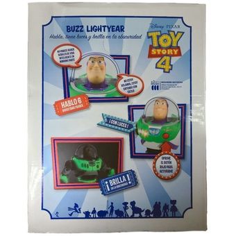 buzz lightyear que brilla en la oscuridad