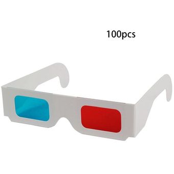 Hombres y Marco de papel Gafas 3D estéreo 3D Gafas 3D rojas y azules | Linio México - GE598EL0OYSJXLMX