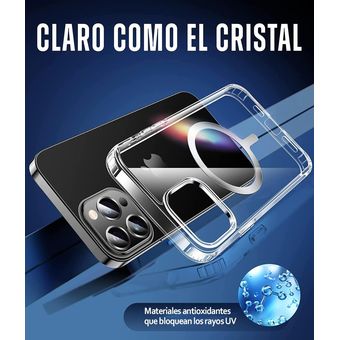Funda Protector para iPhone 11 Pro MAX de 6.5 Case Minimalista  Transparente con Carga Magnética e