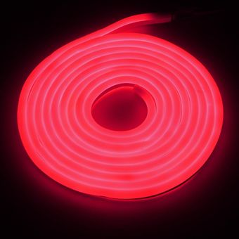 3M 2835 LED Tira de cuerda neón flexible Luz Navidad I gules 